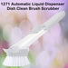 1271 Automatic Liquid Dispenser Dish Clean Brush Scrubber Great Discount Now