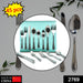 2769 45Pc Stainless steel Flatware Set Used For Dinner, Breakfast And Lunch Purposes In All Kinds Of Places. 