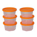 171 Plastic Container Set, 200ml, Set of 6 