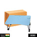 8080 Study Table Blue widely used by kids and childrens for studying and learning purposes in all kind of places like home, school and institutes etc. 