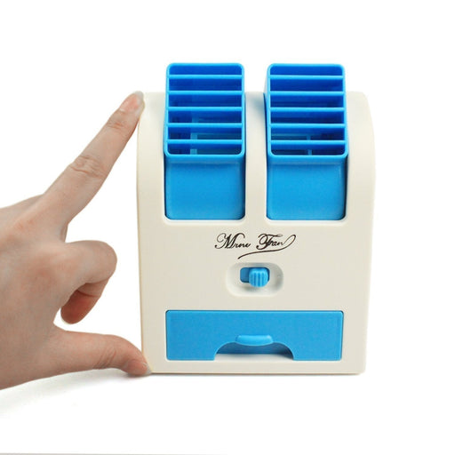 201 Dual Bladeless Mini Air Conditioner Great Discount Now