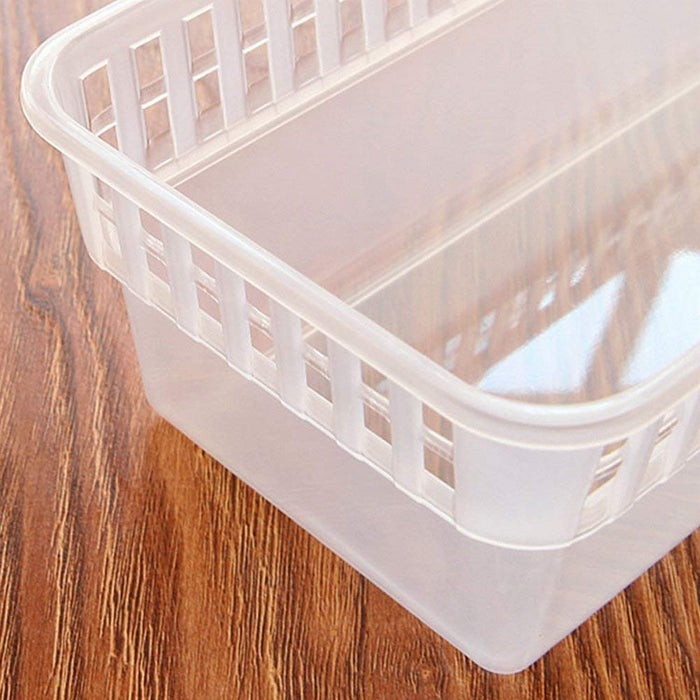 2055 Kitchen Plastic Space Saver Organizer Basket Rack- 4 pcs Great Discount Now