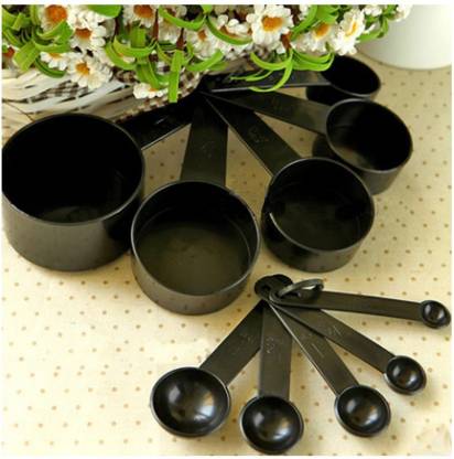 2190 Plastic Measuring Cups and Spoons Set with Box (8 pcs) Great Discount Now