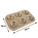 2573 Round Shape Carbon steel Muffin Cupcake Mould Case Bakeware 