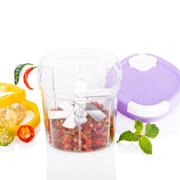 2673 Handy Chopper And Slicer For Home & kitchen (600ML Capacity) Great Discount Now