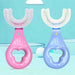 6119 U Shape Kids Toothbrush for kids with effective care and performance. 