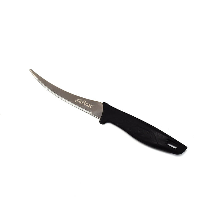 2390 Stainless Steel knife and Kitchen Knife with Black Grip Handle (21 Cm) 