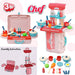 3916 Kitchen Cooking Set used in all kinds of household and official places specially for kids and children for their playing and enjoying purposes. 