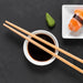 2956 Designer Natural Round Bamboo Reusable Chopsticks 