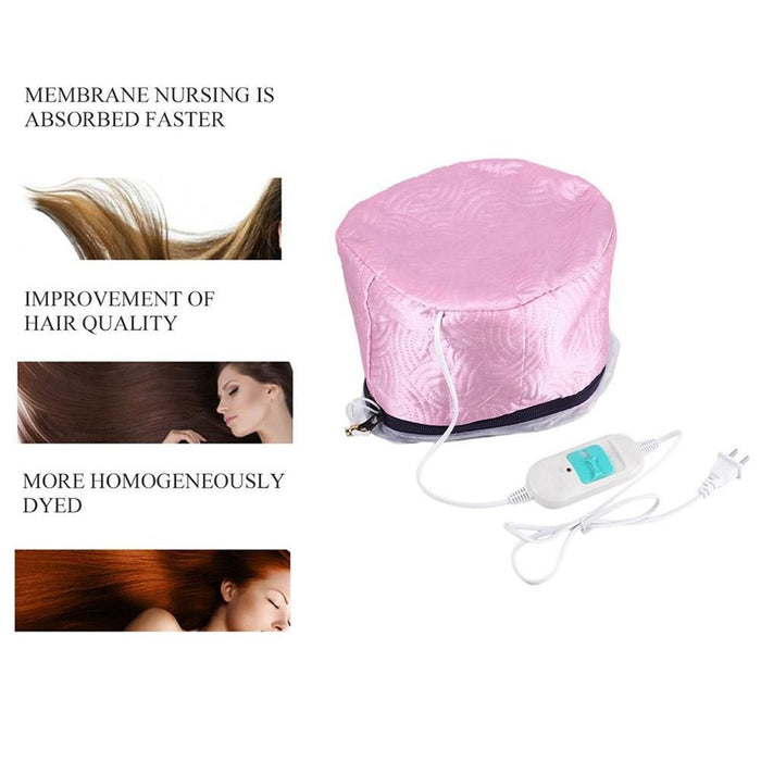 352 Thermal Head Spa Cap Treatment with Beauty Steamer Nourishing Heating Cap Great Discount Now