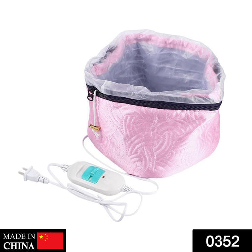 352 Thermal Head Spa Cap Treatment with Beauty Steamer Nourishing Heating Cap Great Discount Now