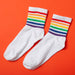 7372 Mix Design Socks for Men. Premium ankle Length sports socks with thick cotton cushion. Multi-Purpose. DeoDap