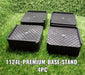 1124L Premium Multipurpose Heavy Duty Cupboard/Refrigerator/Sofa Base Stand - Set of 4 Pcs 