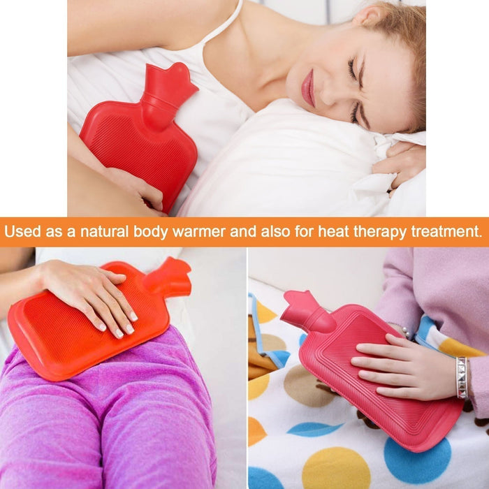 395 (Small) Rubber Hot Water Heating Pad Bag for Pain Relief Great Discount Now