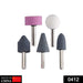 412 -5 Pcs Shank Abrasive Mounted Stone (Multicolour) Great Discount Now