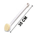 6197 Body Brush Long Handle Dry Brush Soft Bristle Bath Brush Back Scrub Exfoliating Massage. 