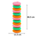 2594A Plastic Scrubber Round Nylon Scrubbers (12Pcs Set) 