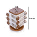 8118 Ganesh 12-Jar Revolving Spice Rack Masala Box 