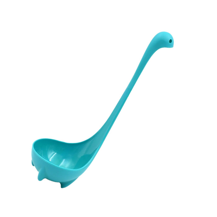 5871  Soup Spoon Creative Long Handle Standing Loch Ness Monster Colander Spoon Dinnerware Cooking Tools Kitchen Accessories Great Discount Now