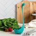 5871  Soup Spoon Creative Long Handle Standing Loch Ness Monster Colander Spoon Dinnerware Cooking Tools Kitchen Accessories Great Discount Now