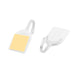 1627 Adhesive Sticker ABS Plastic Hook Towel Hanger for Kitchen/Bathroom 