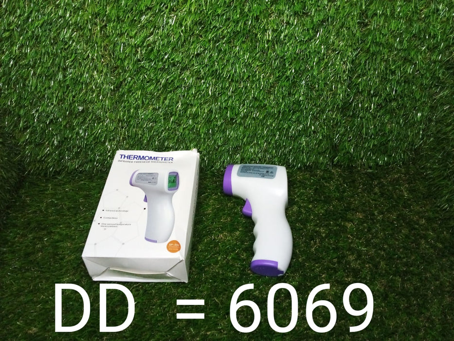 6069 Infrared Thermometer Non Contact IR Thermometer Forehead Temperature Gun 