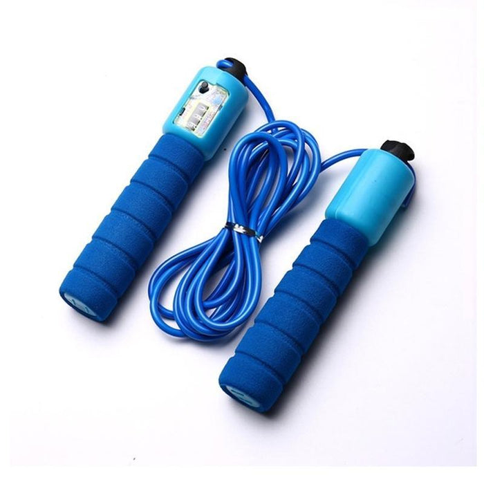 635 Electronic Counting Skipping Rope (9-feet) Great Discount Now