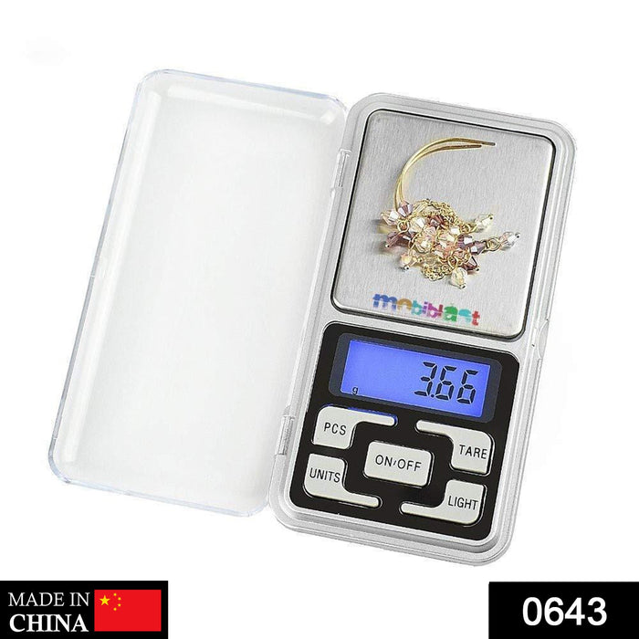 643 Multipurpose (MH-200) LCD Screen Digital Electronic Portable Mini Pocket Scale(Weighing Scale), 200g Great Discount Now