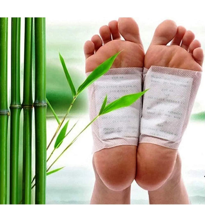 644 kinoki Cleansing Detox Foot Pads, Ginger & salt Foot Patch -10pcs (Free Size, White) Great Discount Now