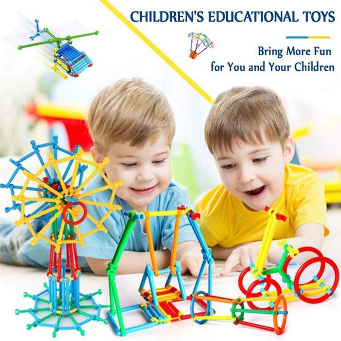 3905 400 Pc Sticks Blocks Toy used in all kinds of household and official places by kids and children's specially for playing and enjoying purposes. 