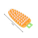 2950 Vegetable Scrubbing Brush, Vegetable Scrubber Non‑Toxic Fruit Brush Carrot Shape Vegetable Brush for Potato for Vegetable 