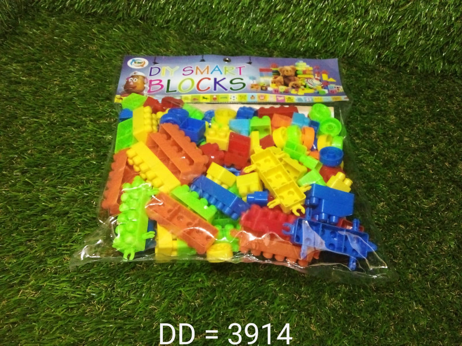 3914 100 Pc Train Blocks Toy used in all kinds of household and official places specially for kids and children for their playing and enjoying purposes. 