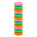 2629 Plastic Scrubber Round Nylon Scrubbers (Pack of 12) 