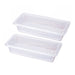 2628 Food Storage Container with Removable Drain Plate and Lid 1500 ml (Pack of 2Pc) 