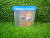 2179 Plastic Storage Containers with Lid (1600 ML) 